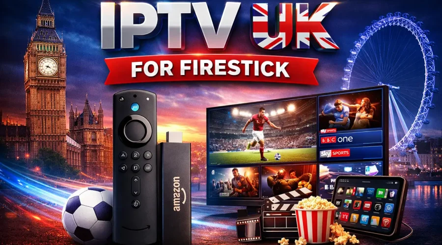 IPTV UK for Firestick streaming on Amazon Firestick device